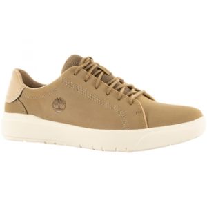 Timberland Pour homme. Pantoufles en cuir marron Seneca Bay
