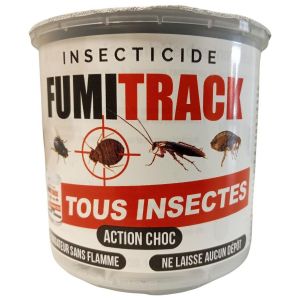 Fumigène insecticide anti punaises de lit, blattes, puces, mouches, volants et rampants