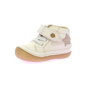 Kickers Garçon Unisex Kinder SOKISTIC Bottine, Blanc Casse Etoile, 25 EU
