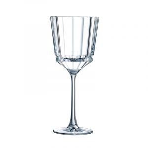 Image de Cristal d'Arques Lot de 6 verres à pied de table kwarx 25cl, Macassar