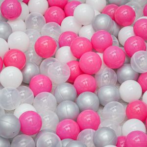 Image de LittleTom Lot de 200 balles colorées pour Piscine à balles – 5,5 cm – Balles de Jeu pour bébé – Balles de Jeu pour Piscine à balles – Jouet pour bébé – Balles gonflables pour bébé