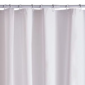 Today Rideau de Douche 180/200 PEVA White Utility