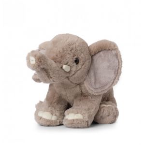 WWF ECO Plüschtier Elefant (23cm), besonders Flauschige und lebensechte Plüschtierkollektion des, hohe Qualitäts- und Sicherheitsstandards, Mehrfarbig