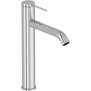 Jacob Delafon Mitigeur lavabo bec haut Grands Boulevards sans vidage Chromé