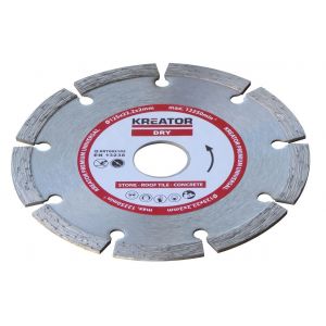 Kreator Disques diamant beton, pierre sur carte désignation:1 disque diamètre:230 mm epaisseur:2,4 mm alésage:22,2 mm