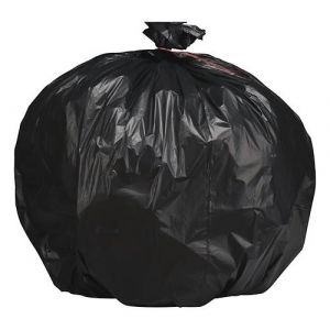 Image de Sac poubelle 100 litres gris économique Paquet de 200