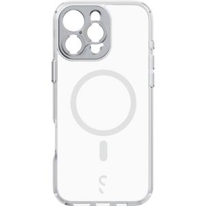 ShiftCam iPhone 16 Pro Max Camera Case Translucent - Fixation rapide de l'objectif - Design cristallin - Compatible MagSafe - Protection contre les chutes de 2M - Matériau recyclé durable - Chargement sans fil