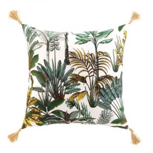 Image de Coussin (50 cm) Balinesia Vert