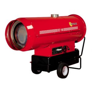 Sovelor Chauffage Indirect Air Pulse Mobile Sur Roues Au Fuel Ec110