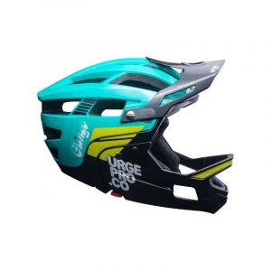 Urge Casque avec mentonniere amovible gringo de la pampa bleu noir l xl 58 60 cm