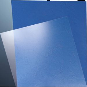 Image de Leitz 33681 - Bo&icirc;te de 100 plats de couverture, en PVC 180 &micro; transparent