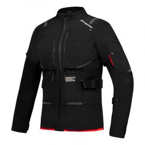 Ixon Veste textile femme M-Skeid Lady noir/rouge vif- S