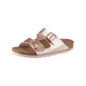 Image de Birkenstock Arizona, Sandales Bout Ouvert Garçons, Marron Electric Metallic Copper, 30 EU