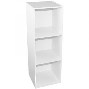 Calicosy Meuble trois cases 102.5 x 34.9 x 33.7 - Blanc