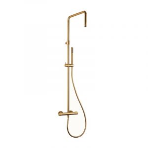 Mamoli Tuttodunpezzo Colonne de douche thermostatique, douchette stick et douche de tête, 37170000002G,