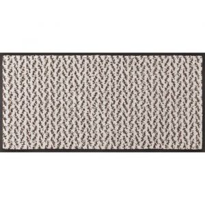 Wash+Dry Paillasson, Duo Latte 35x75cm, int&eacute;rieur et ext&eacute;rieur, Lavable