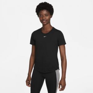 Nike Hautà manches courtes et coupe standard Dri-FIT One pour Femme - Noir - Taille M - Female