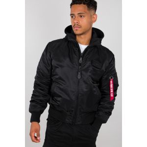 Alpha industries MA-1 ZH Back Print Veste Noir Blanc XL