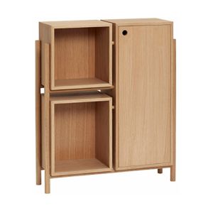 Meuble de rangement en ch&ecirc;ne - H&uuml;bsch