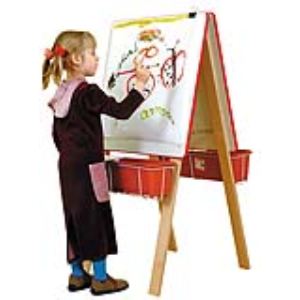Image de Chevalet de peinture avec 2 bacs