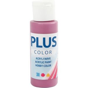 Plus color Peinture acrylique - 60 ml - Rouge prune