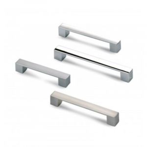 Poign&eacute;e Block 7461 - talla Chrom&eacute; brillant. 161x19x25mm. Entraxe 128mm.