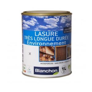 Image de Blanchon Lasure très longue durée Environnement 1Litre Couleur chene clair