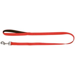 Kerbl Laisse pour Chien Miami - Accessoire pour Chien - Couleurs: Rouge - Combinaison Largeur et Taille: Largeur - 20 mm, Longueur - 100 cm