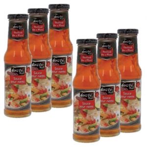 Exotic Food Lot 6x Sauce pour nems - Flacon 250ml
