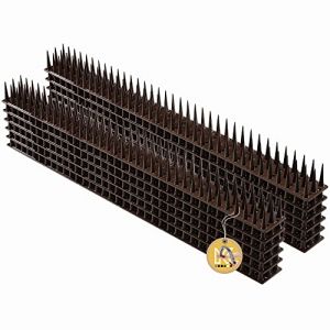 KADAX Pointes en plastique pour pigeons, 12 pièces, 6,24 m