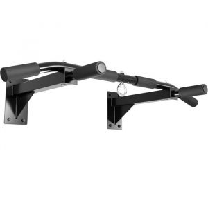 LUXTRI Barre de traction murale – 94 x 50 x 18 cm – en Acier robuste – Capacité de poids max. 200 kg – Entraînement, sport, gym, chin up, sit up, leg