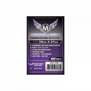 100 Pochettes - 56x87 mm - Mayday qualit&eacute; standard