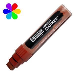 Liquitex Marqueur Paint Markers, Large 15mm, Terre de Sienne brûlée