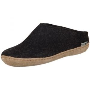 Chaussons Glerups DK Charcoal Lammwollfilz - Couleur 38,39,40,41,42,45,46,47 - Taille Noir