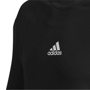 Image de Adidas Ask LS Tee Y T- T-Shirt à Manches Longues Garçon, Noir, FR : XS (Taille Fabricant : 5-6Y)