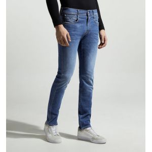 REPLAY Jean slim Anbass Hyperflex coton Bleu - Couleur Bleu - Taille XL