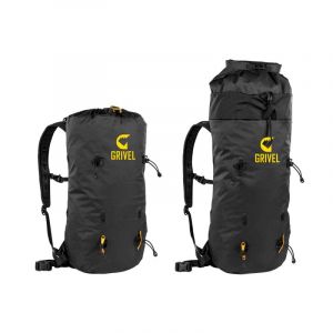 Grivel Spartan 45 - Sac à dos alpinisme Black / Yellow 45 L
