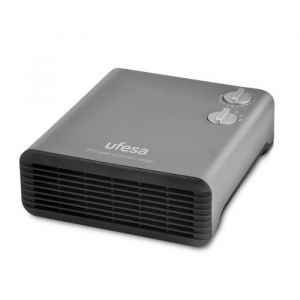 Image de Ufesa CP1800IP – Radiateur Soufflant, Conception Horizontale, 1800W, avec Protection IP21, Système de Sécurité Anti-Retournement, 3