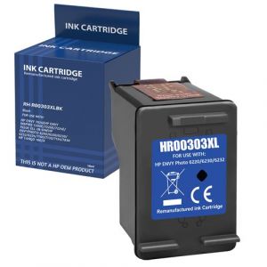 Phonillico Cartouche d'encre remplacement pour HP 303XL Noir compatible HP Envy Inspire 7200 7221e 7252e 7900 7920e 7955e Envy Photo 6200 6220 6230 6255 7100 7130 7155 7800 Tango