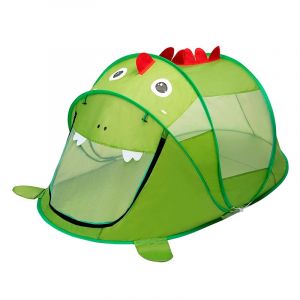 Dam Tente d'enfant dinosaure. 182x96cm. Jeu en plein air, pliable. Pop-up.