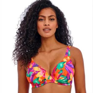 Haut de maillot de bain armature multicolore