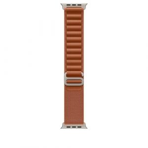 Apple Bracelet 49 mm Medium Alpine terracotta naturel