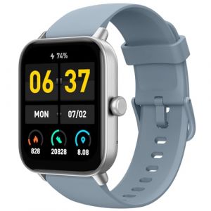 TOOBUR Montre Connectée Homme/Femme avec Alexa et Podometre18 Smartwatch avec 100 SportsÉtanche IP68 pour NatationCompatible