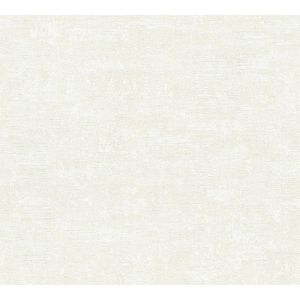 Image de Homemaison Papier Peint Uni Effet "Tâche d' Eponge" blanc nacré 10 ml x 0,53 m