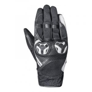Ixon Gant &eacute;t&eacute; cuir/textile RS Spliter noir/blanc- XL
