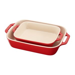 Staub Plats à four 2 Pièces Cherry