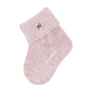 Sterntaler Chaussettes b&eacute;b&eacute; laine rose p&acirc;le - Taille 17/18