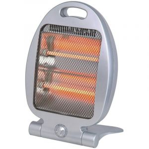 Trade Shop - CHAUFFAGE ÉLECTRIQUE INFRAROUGE À QUARTZ PUISSANCE MAX. 800 WATTS AVEC THERMOSTAT