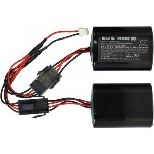 Vhbw Pile remplacement pour Tyco 2XER18505M pour système d'alarme, sirène extérieure radio (16000mAh, 3,6V, Li-SOCl2)
