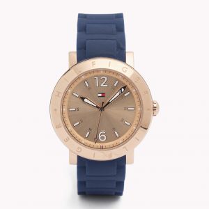 Image de Tommy Hilfiger 1781617 - Montre pour femme avec bracelet en silicone